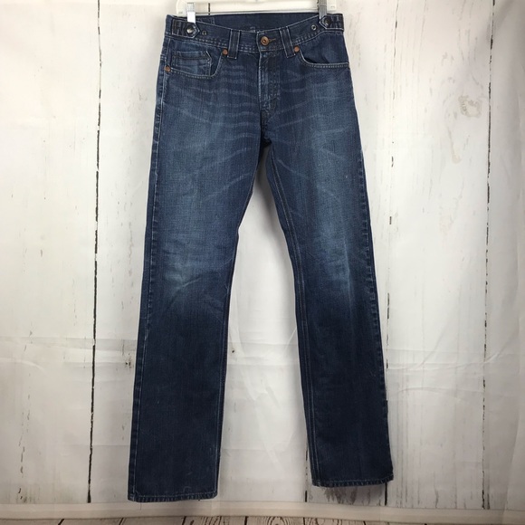 Levi's Other - Levi’s 514 slim straight dark blue jeans